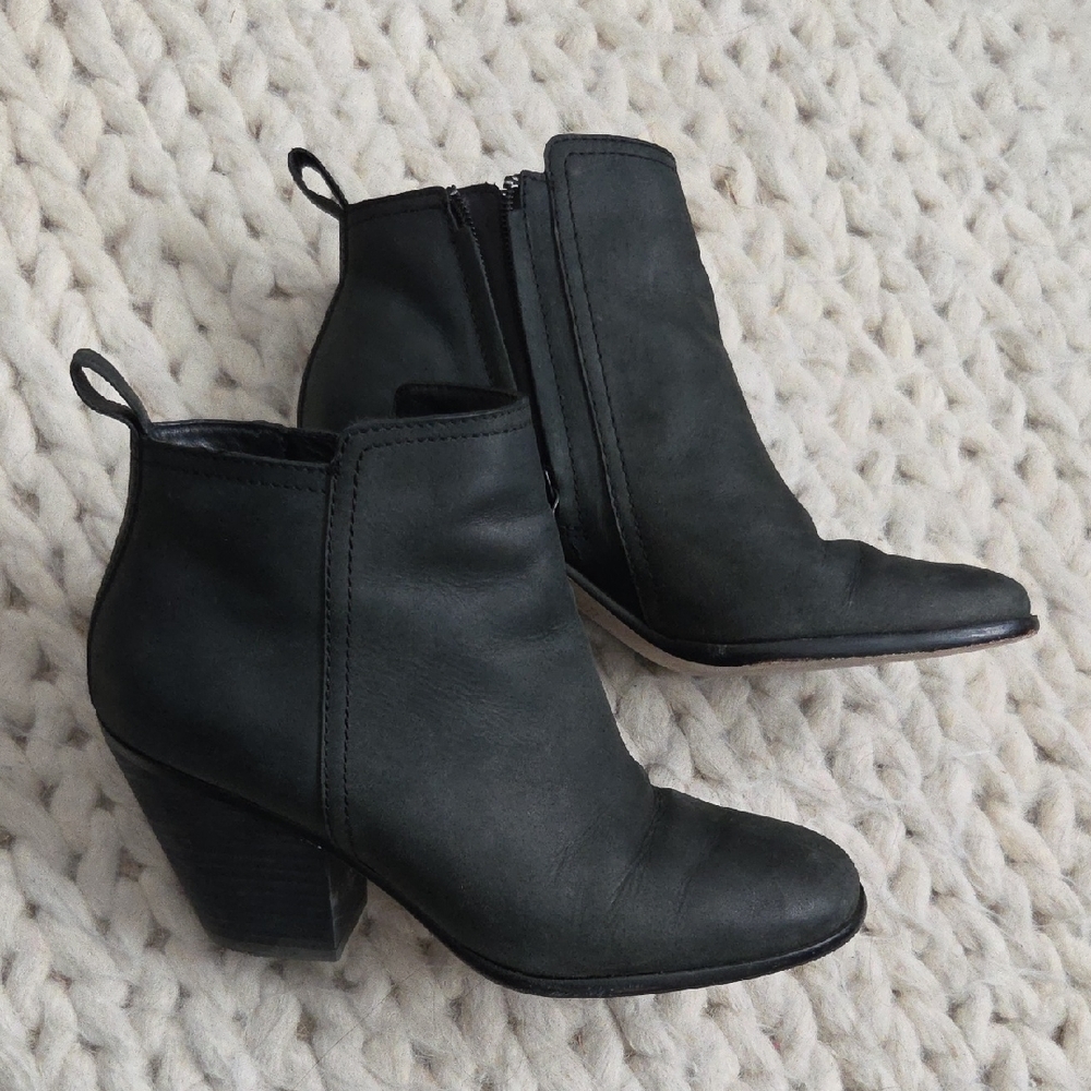 Cole Haan Black Ankle Booties